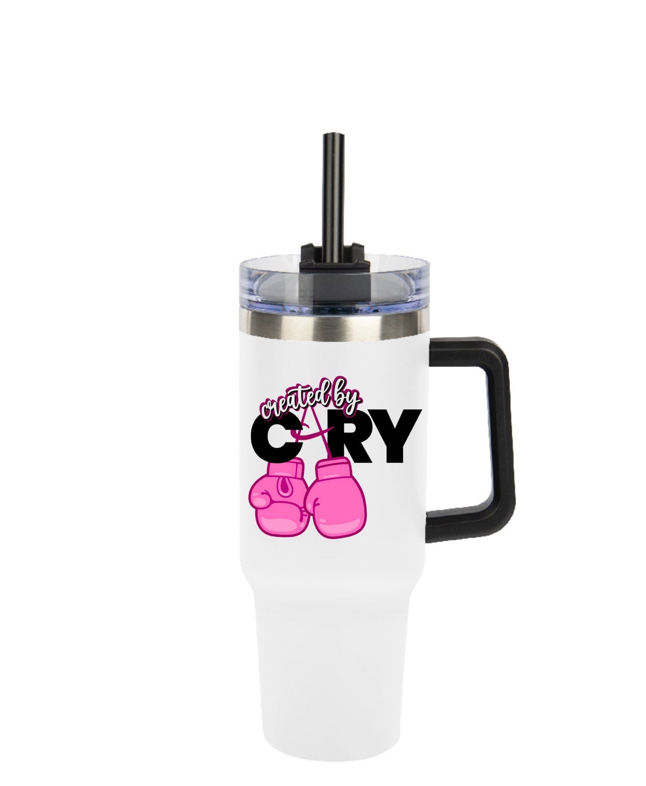 CreatedByCary merch tumblers/tote bags/hats/drawstring bag