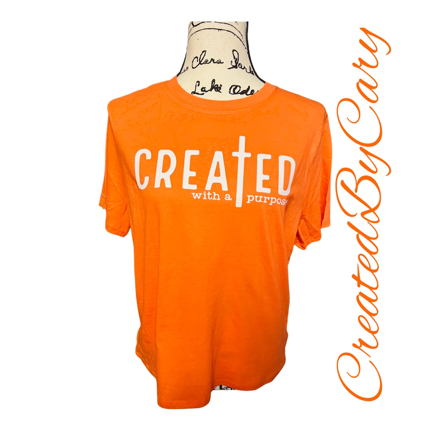 Created with a purpose t shirt