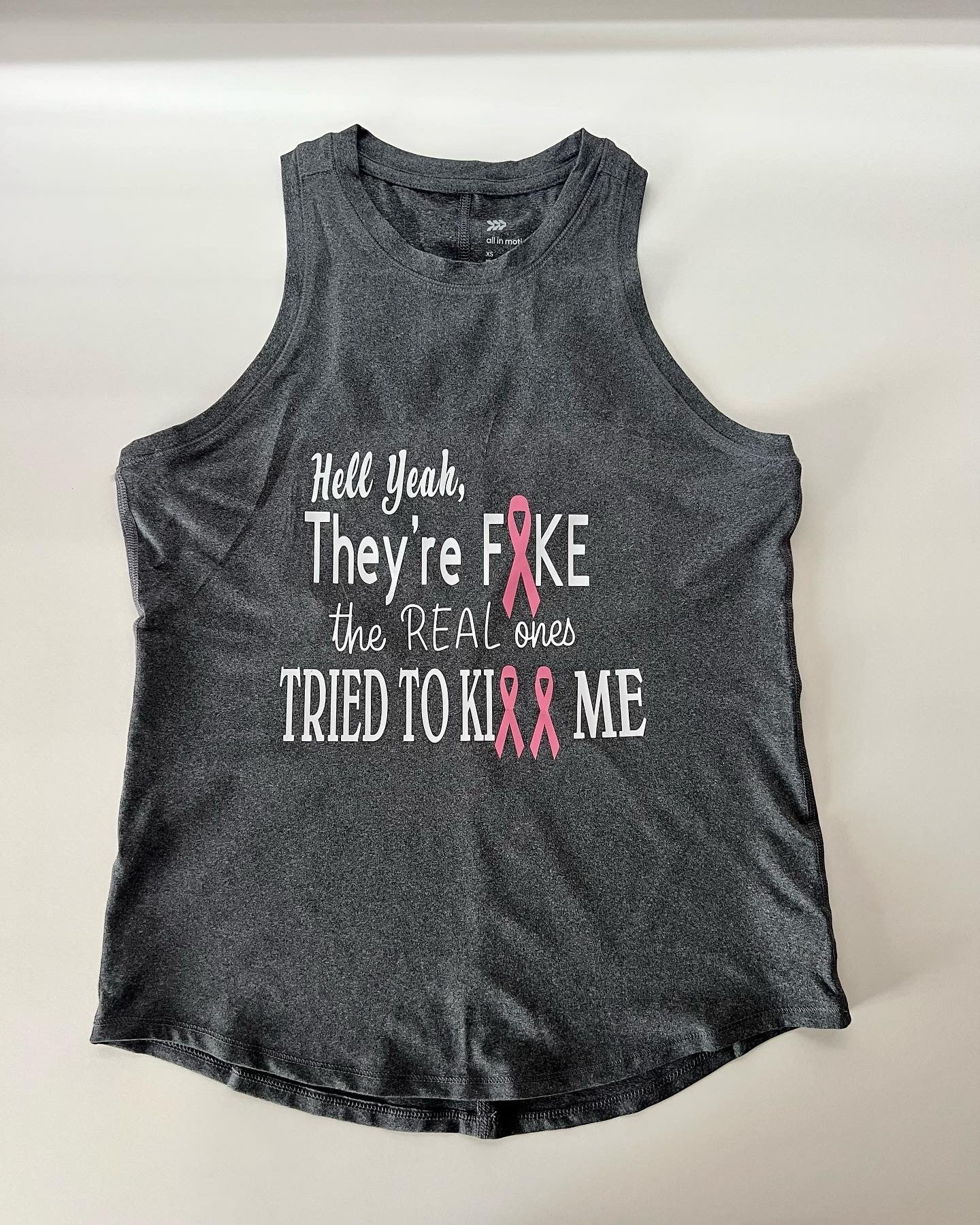 Hell yeah, they’re fake! women’s Tank top