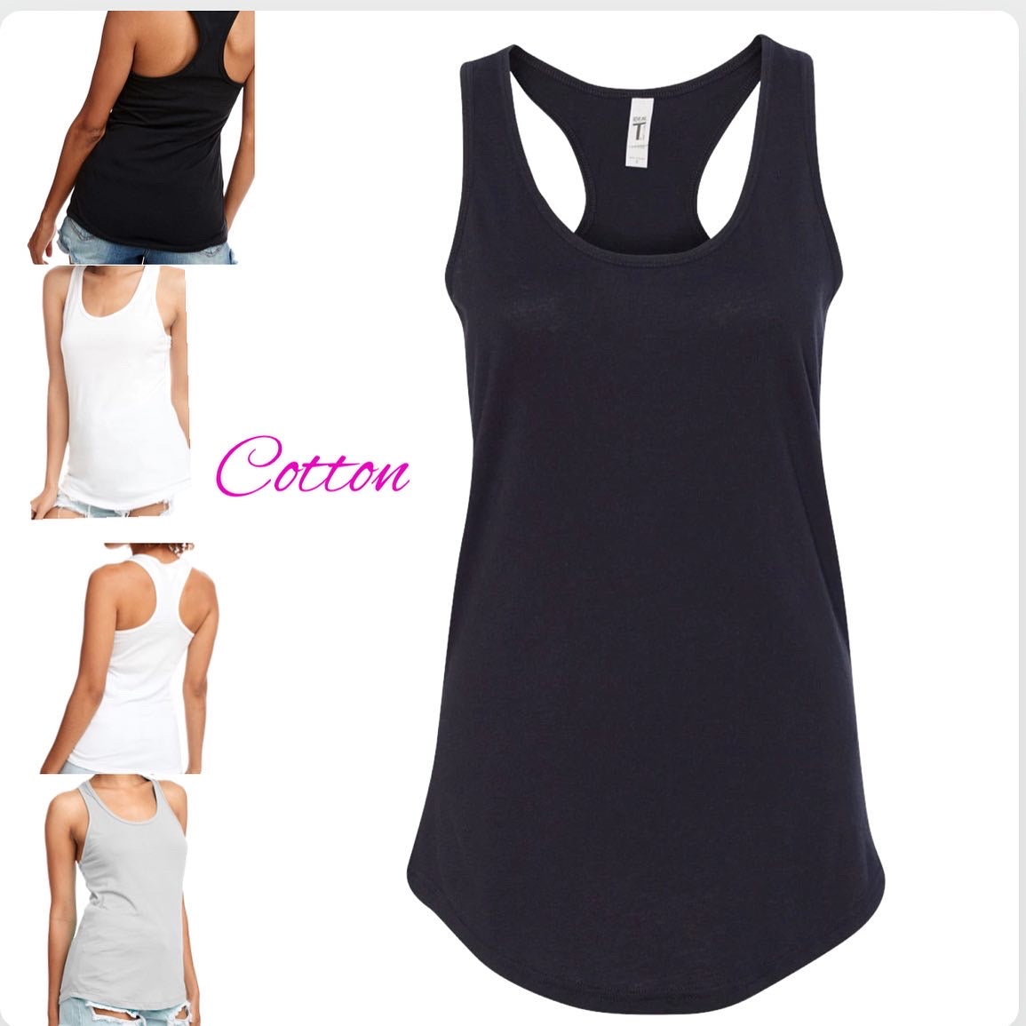 LOVE breast cancer racerback tank top