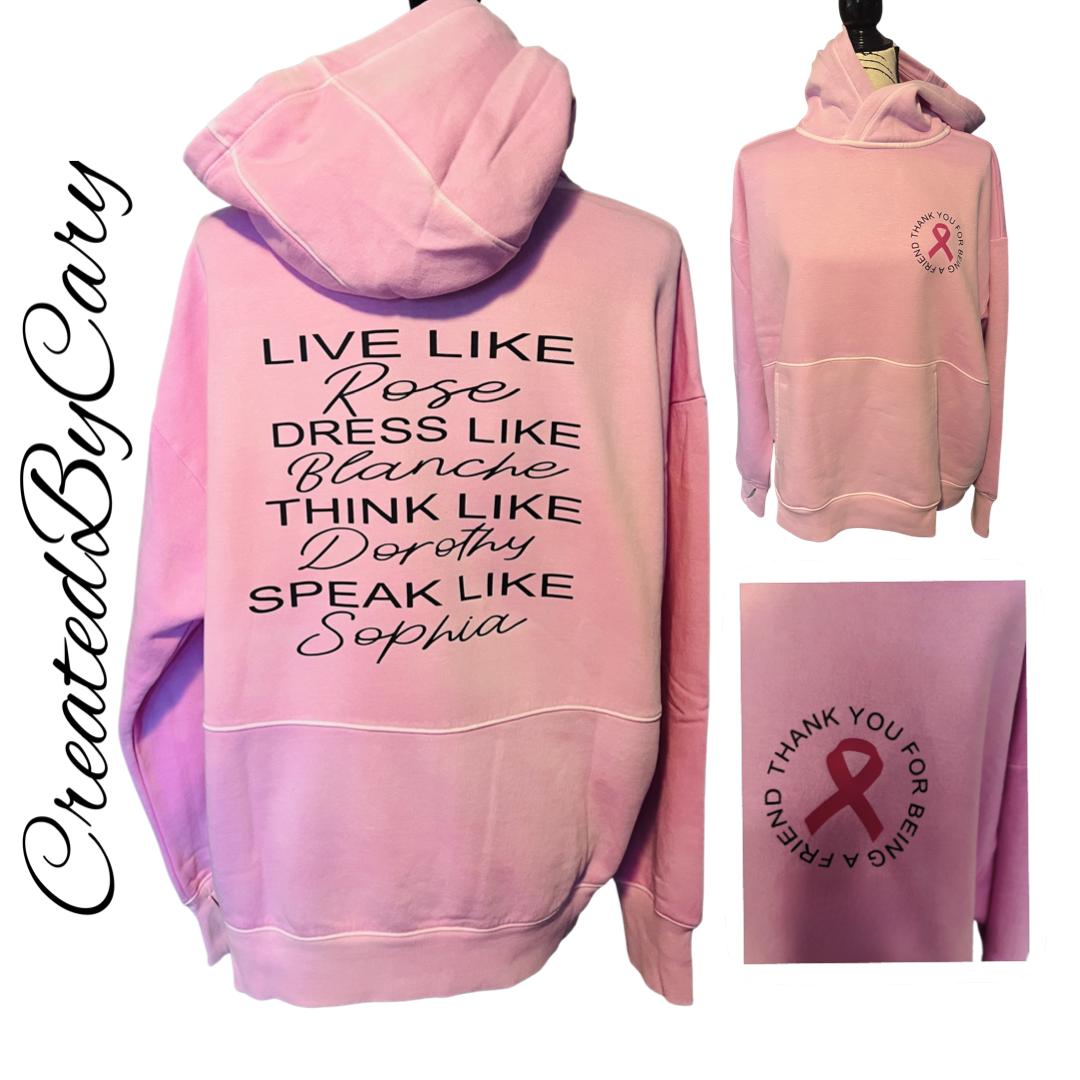 Thank you for being a friend hoodie