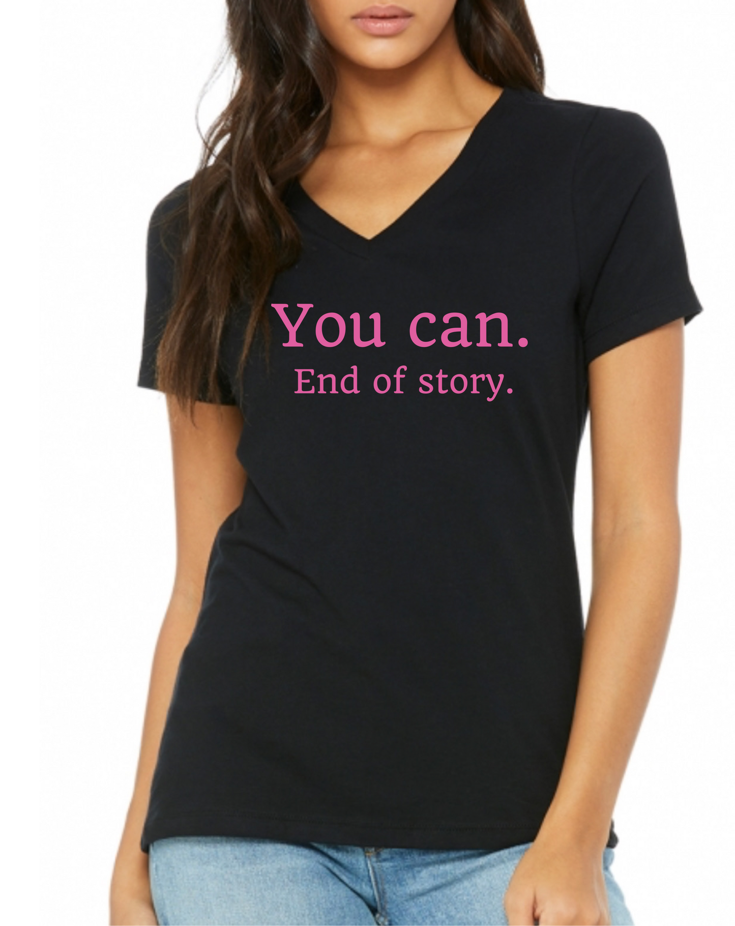 You can. End of story. T-shirt