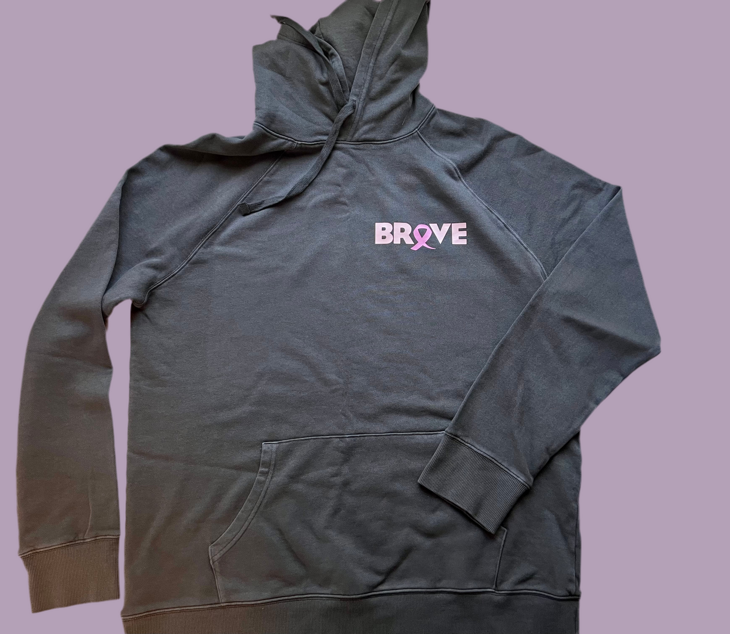 BRAVE breast cancer unisex hoodie sweatshirt