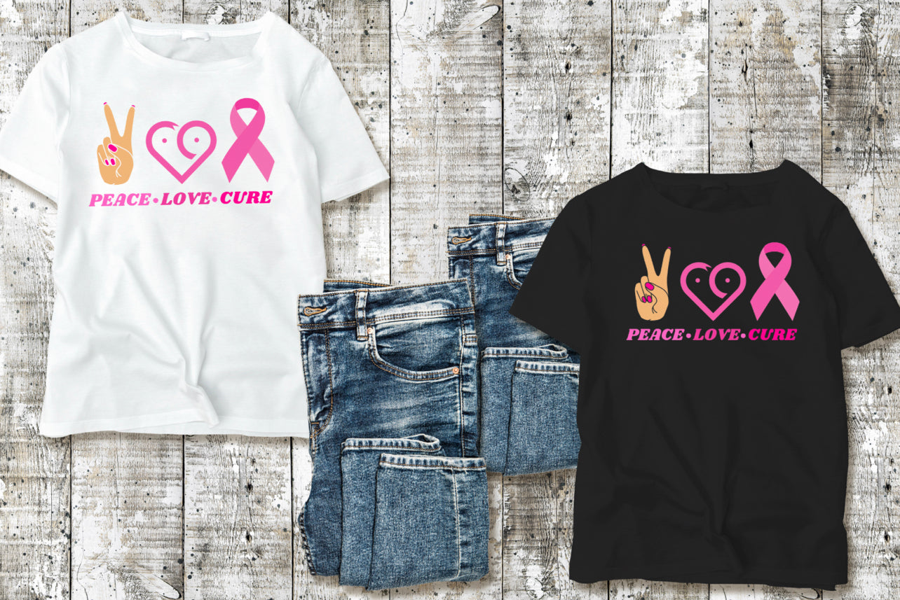 PEACE LOVE CURE T-Shirt