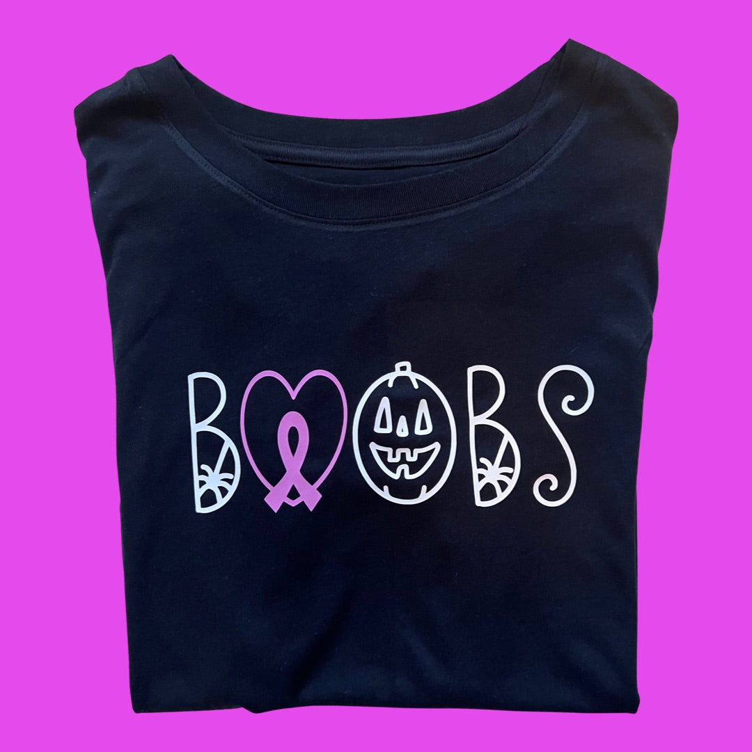 Halloween breast cancer BOOBS T-shirt/hoodies/sweatshirt