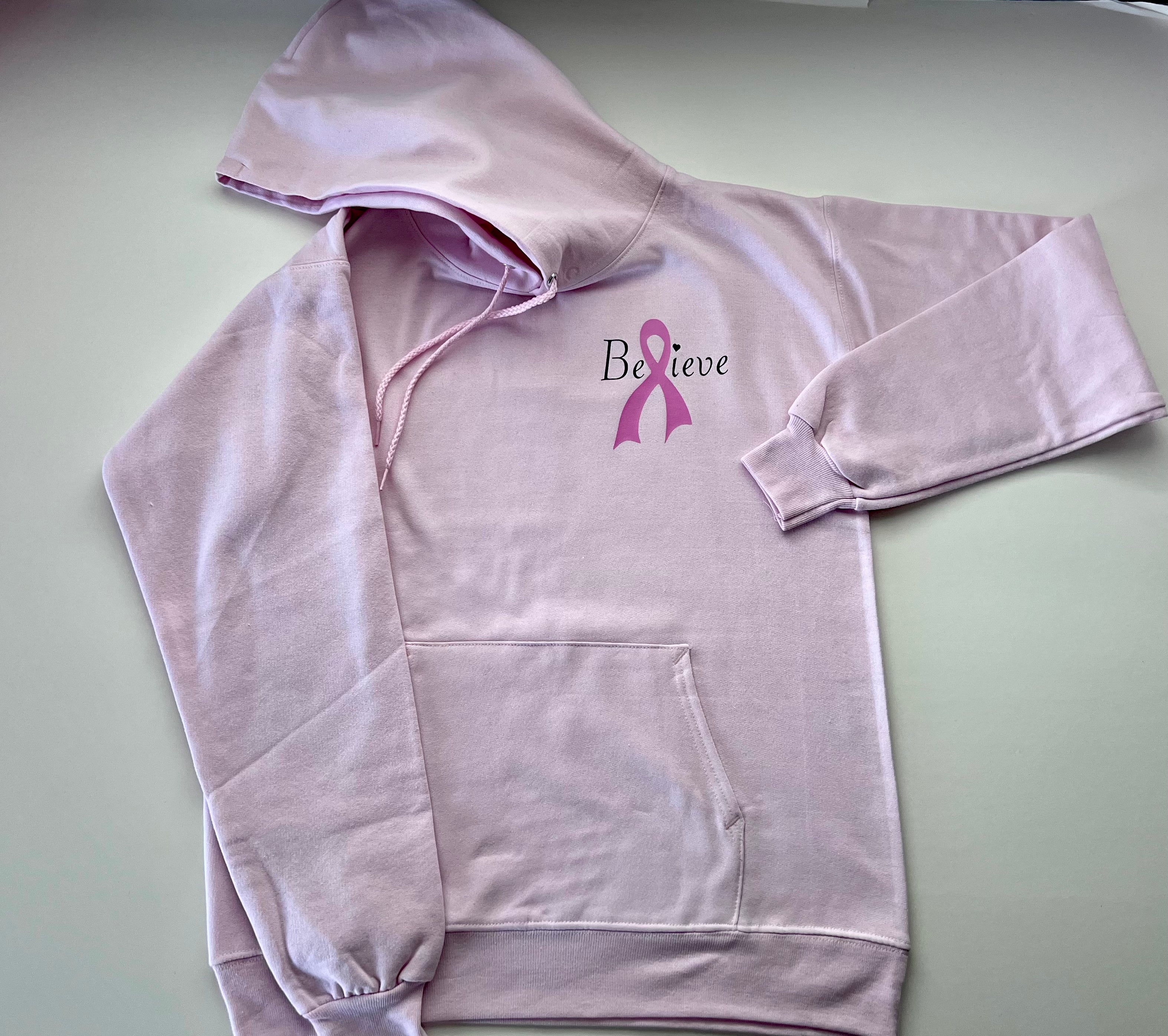 Pink breast cancer on sale hoodie