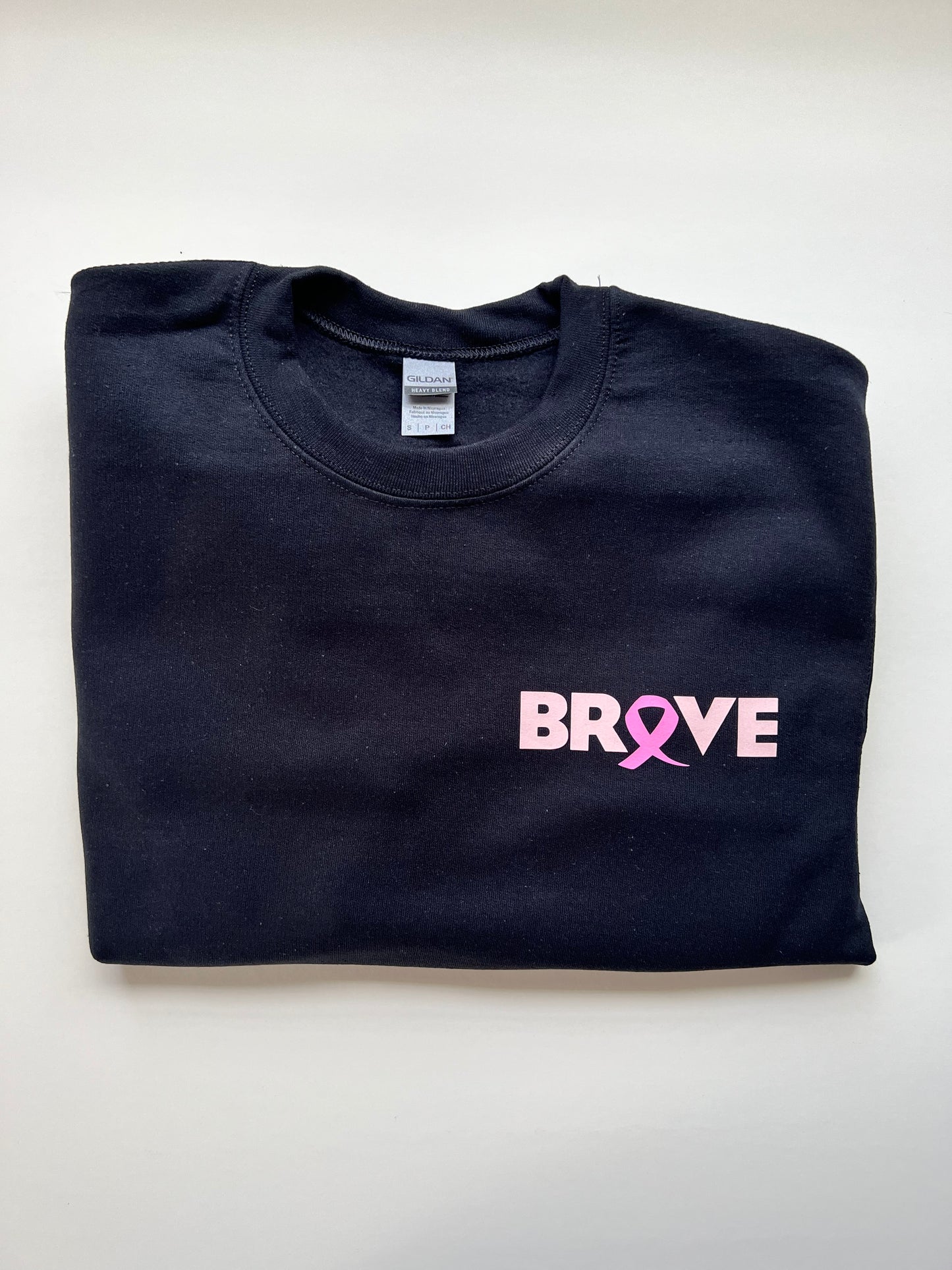 BRAVE Breast cancer unisex sweatshirt